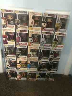 funko pop lot of 25 marvel Ironman exclusive vaulted