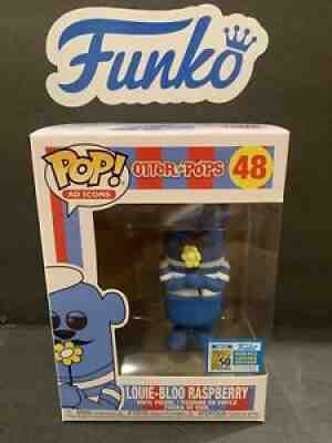 Funko Pop Vinyl Figure Otter Pops - Louie-Bloo Raspberry SDCC 2019 #48 LE 1000