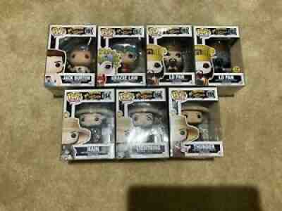 Funko Pop! BIG TROUBLE IN LITTLE CHINA Lot Of All 7 With Protectors Read Descrip