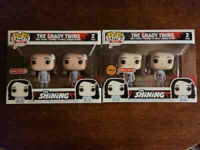 Funko Pop - The Shining -Both Grady Twins 2 Pack - Bloody & Regular - Protectors