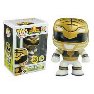 Funko Pop! Mighty Morphin Power Rangers White 480 Pieces Limited SDCC 2013