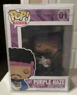 Jimmy Hendrix Funko Pop #1 NIB in protective shell.