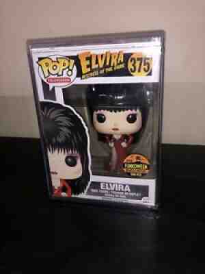 Funko Pop Elvira 2016 Funkoween Exclusive 375 LE 1500 NIB with Hard Stack