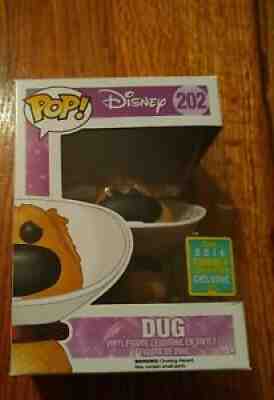 Funko Pop Disney Up Dug Cone Of Shame Shared Convention Exclusive