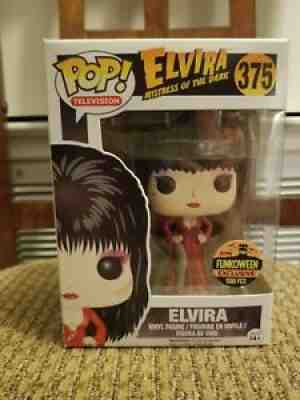 Funko Pop Elvira Red glitter Dress 2016 Funkoween Exclusive 1500 pcs