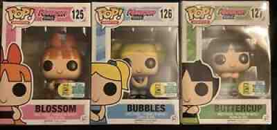 Funko Pop! powerpuff girls SDCC 2016 Exclusive First To Market