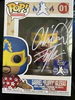 Funko Pop! Gabriel Fluffy Iglesias Signed Funko Hollywood Exclusive LE 5000