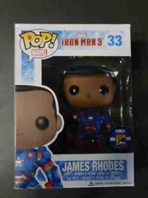 Funko Pop Iron Man 3 James Rhodes (Iron Patriot/War Machine) SDCC 2013 Exclusive