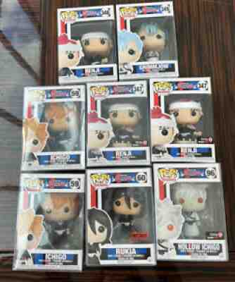 bleach funko pop lot