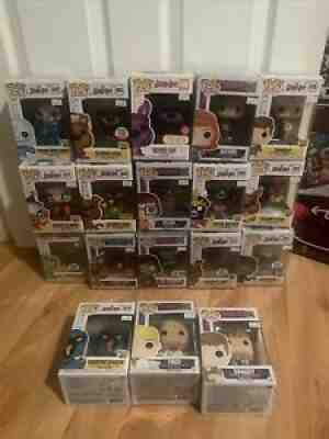 Funko POP! Scooby-Doo Lot The Creeper Werewolf Scrappy Velma Daphne Capt Cutler