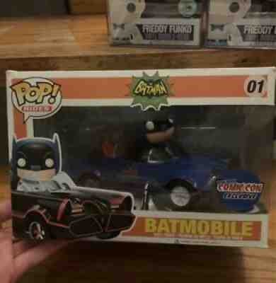 Funko Pop Rides Batmobile 01 NYCC RARE