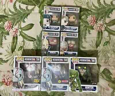 Resident Evil Funko Pop Full Set Vaulted/Retired (Read Description)