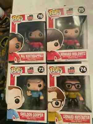 Funko Pop - Big Bang Theory- Star Trek - full set