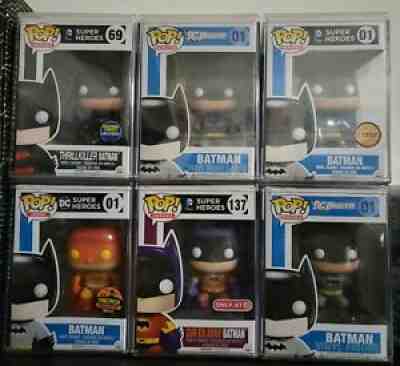 Rare Funko Batman Lot x6. Will accept 1st reasonable offer