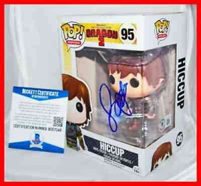 ð??¥ Jay Baruchel Signed Hiccup How To Train Your Dragon Funko Pop Beckett PSA JSA