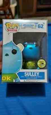 Funko Pop Monsters University Sulley 62 Metallic 2013 SDCC 480 Pieces DISNEY