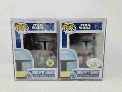 Funko Pop SDCC & Europe Star Wars Celebration 2013 Boba Fett (Droids) Lot Rare