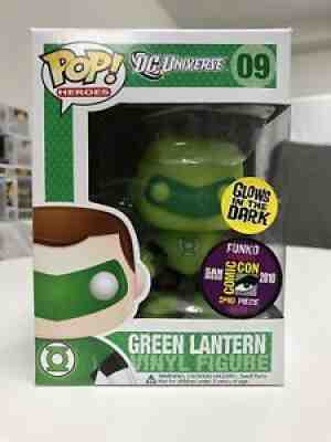 Funko Pop Green Lantern Gid Sdcc 2010 Rare Priced To Go