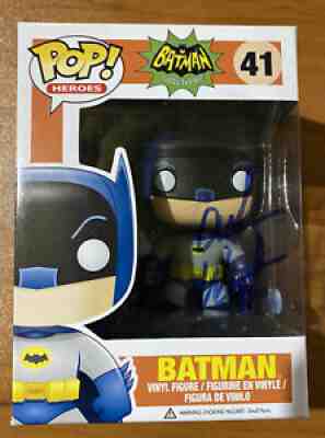 Adam West Signed Batman TV Series 41 Funko Pop [Ultra Rare on a Pop] JSA XX13673