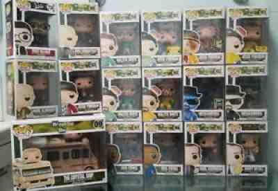 Funko Pop Breaking Bad Complete Collection SDCC Heisenberg Jesse pink see desc.