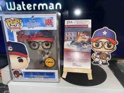 Funko Pop Ricky Vaughn Dpo Chase Autograph Signed COA Charlie Sheen 1/15 Pieces