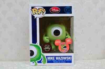 Funko Pop - Mike Wazowski GLOW GITD - SDCC 2011 LE 480 - Rare Disney Store