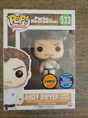 Andy Dwyer (Johnny Karate) Chase- Funko Flagship Exclusive Mint ConditionÂ 