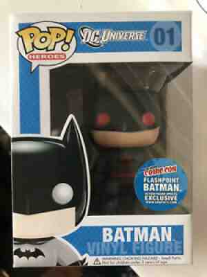 2011 NYCC Rare Exclusive Flashpoint Batman Funko Pop