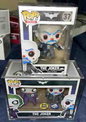 Funko pop! The Joker / Bank Robber 2 Pack Rare 480 Pieces & The Joker #37 Bundle