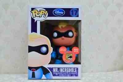 Funko Pop - Mr. Incredible Blue Suit - SDCC 2011 LE 480 - Rare Disney Store