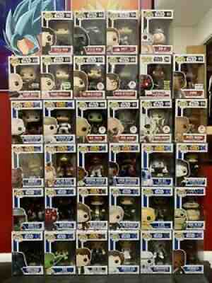 Star Wars Funko Pop Amazing Collection Lot Of 34! RARE VAULTED HTF PPG $1452