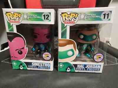 Hal Jordan Sinestro Funko Pop SDCC 2011 Green Lantern DC