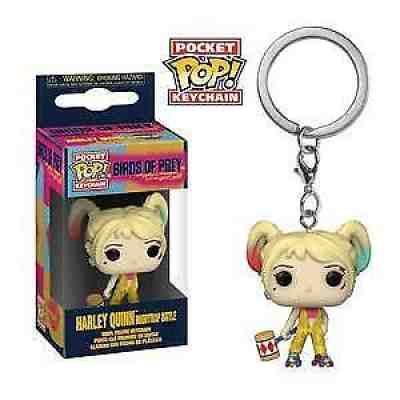 FUNKO Birds of Prey Pocket Pop! Keychain Harley Quinn (Boobytrap Battle) NEW!