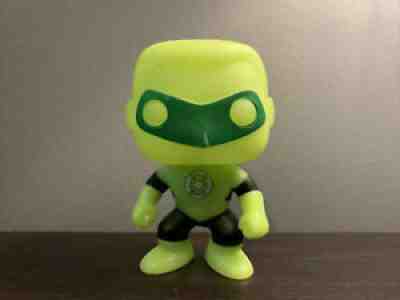 Funko Pop Green Lantern #09 Glow In The Dark 2010 SDCC Exclusive LOOSE/OOB