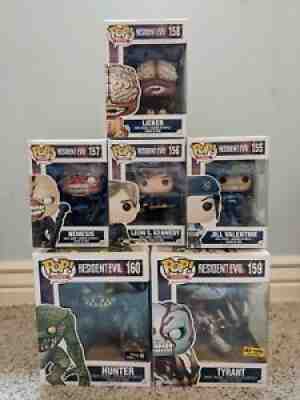 Resident Evil Funko Pop Complete Collection new good condition read description