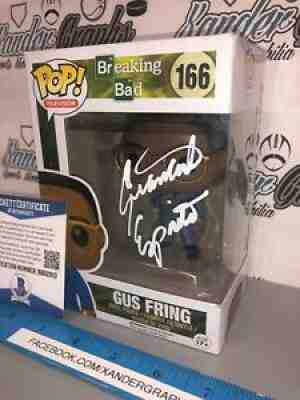 GIANCARLO ESPOSITO GUS FRING #166 SIGNED AUTOGRAPHED FUNKO POP BECKETT BAS COA