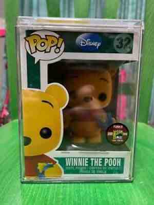 Disney Funko Pop Winnie The Pooh Flocked 1/480 SDCC 2012 Exclusive RARE! VINTAGE