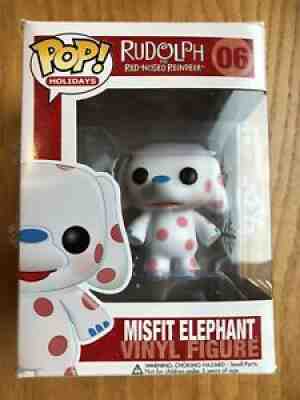 Funko Pop! Rudolph the Red-Nosed Reindeer Misfit Elephant Never Removed from Box