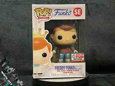 Funko Pop! #SE Marty McFly Freddy Box of Fun Limited Edition 1/2000 w/hardstack