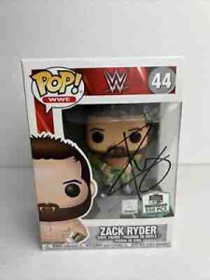 Funko Pop! WWE #44 Zack Ryder Funko HQ Exclusive 500 Pcs. LE W/Signature