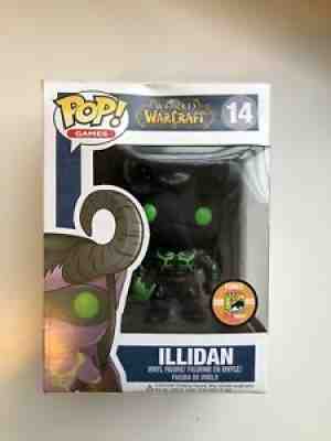 Funko Pop! World Of Warcraft #14 llidan Black 2013 SDCC Exclusive 1008 Pcs. LE