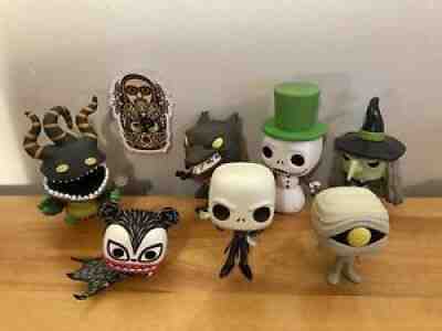 Funko Pop! Disney NIGHTMARE BEFORE CHRISTMAS LOT for MUNOZ