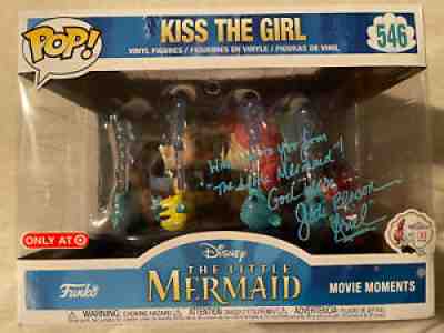 Jodi Benson Signed Funko Pop Disney The Little Mermaid Kiss The Girl Exclusive