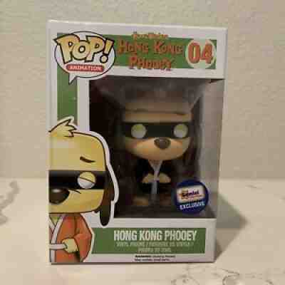 Hong Kong Phooey (Black) Funko Pop! Gemini Collectibles Exclusive Rare #04