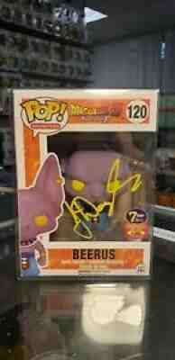 Beerus #120 Certified Signature Jason Douglas 1 of 6 DragonBall Z Funko POP!