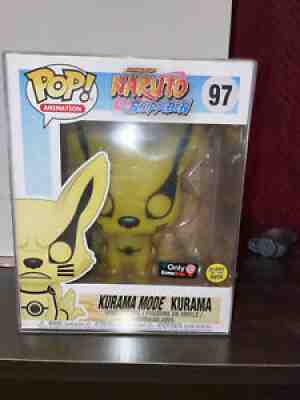 Funko Pop Naruto Kurama Mode Glow In The Dark 6 inch Vinyl Figure - PDF00005635