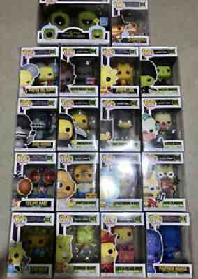 Funko POP Figure Lot SIMPSONS TREEHOUSE OF HORROR w/ SDCC Kang Kodos 2 Pack Set