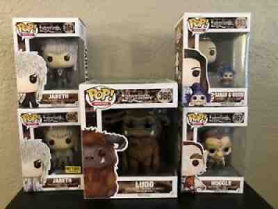 Funko POP! Movies LABYRINTH FULL SET Sarah w/Worm, Jareth (both), Hoggle & Ludo