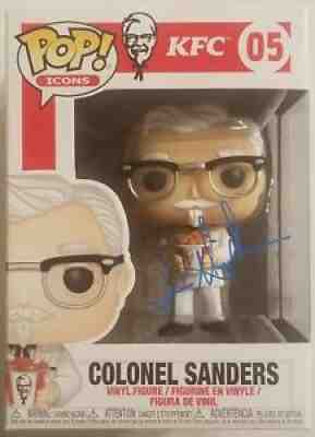 JASON ALEXANDER Signed COLONEL SANDERS KFC FUNKO POP! Icons BAS COA AUTOGRAPHED