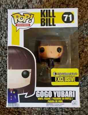 Funko Pop Movies Kill Bill Gogo Yubari Bloody Eyes Entertainment Earth Exclusive